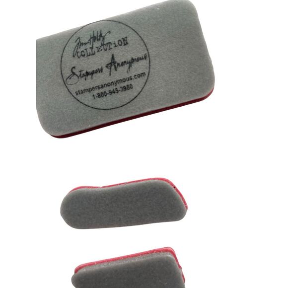 Tim Holtz Stampers Anonymous Cling Foam Rubber Stamps Mixed Media Unmounted Lot - Picture 3 of 7